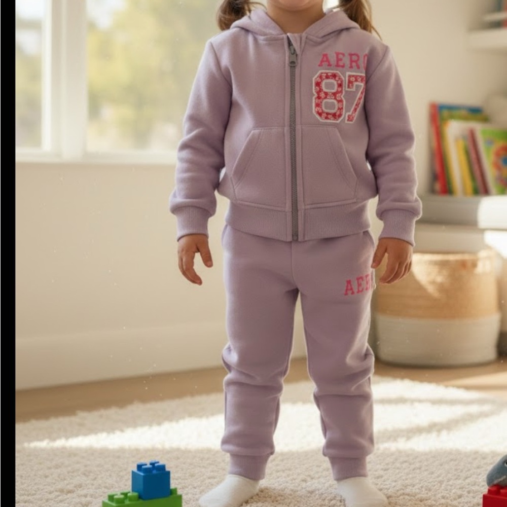 Aeropostale Kids Light Purple Joggers